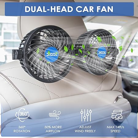Portable Car Fan