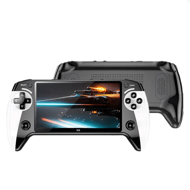 M25 Retro Handheld Game Console – 4.3" IPS Screen, 64GB Storage, 3000mAh Battery, Quad-Core CPU, 20,000+ Classic Games, TV Output, 3D Joystick, Expandable Memory