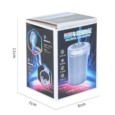 Car Ashtray With LED Light RGB Ambient Light